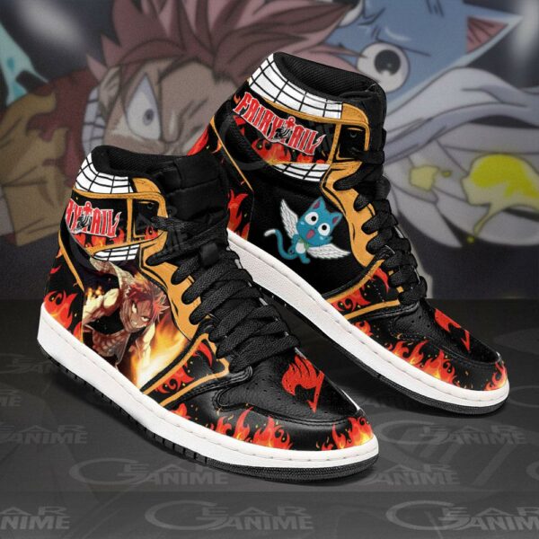 Natsu And Happy Sneakers Fairy Tail Anime Shoes MN11 2