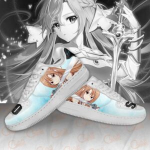 SAO Asuna Yuuki Shoes Sword Art Online Anime Sneakers PT11 6