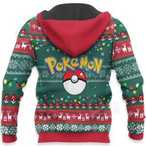 Bulbasaur Ugly Christmas Sweater Pokemon Anime Xmas Gift VA11 6