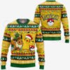 Pikachu Eevee Ugly Christmas Sweater Pokemon Anime Xmas Gift VA11 11