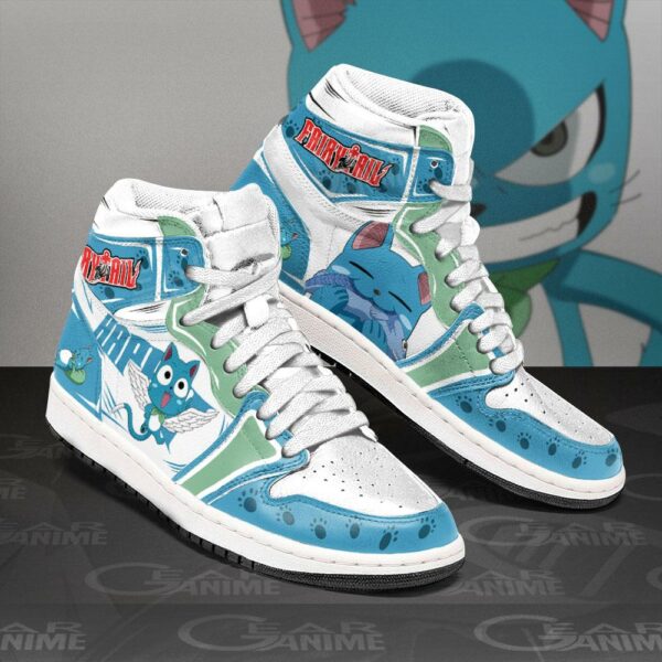 Fairy Tail Happy Sneakers Custom Anime Shoes MN11 2