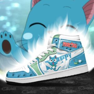 Fairy Tail Happy Sneakers Custom Anime Shoes MN11 7