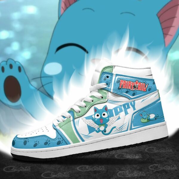 Fairy Tail Happy Sneakers Custom Anime Shoes MN11 4