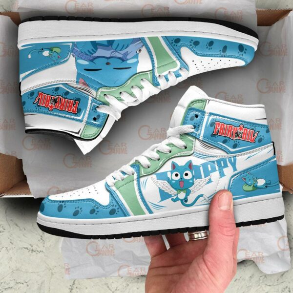 Fairy Tail Happy Sneakers Custom Anime Shoes MN11 3