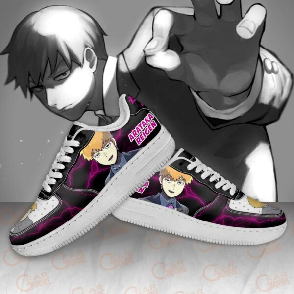 Arataka Reigen Shoes Mob Pyscho 100 Anime Sneakers PT11 3