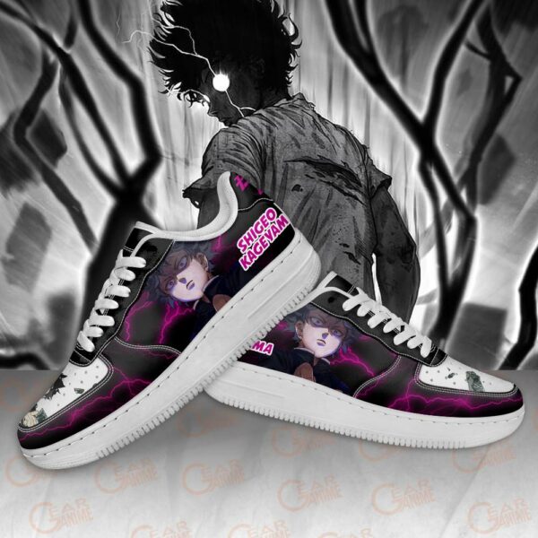 Shigeo Kageyama Shoes Mob Pyscho 100 Anime Sneakers PT11 4