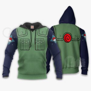 Konoha Military Force Uniform Naruto Anime Hoodie Jacket VA11 10