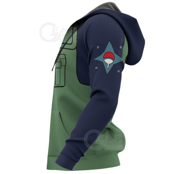 Konoha Military Force Uniform Naruto Anime Hoodie Jacket VA11 7