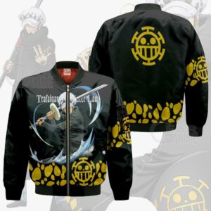 Tragafalar Law Shirt One Piece Anime Hoodie Jacket VA11 11