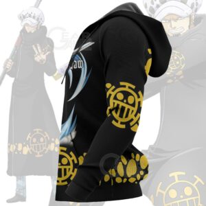 Tragafalar Law Shirt One Piece Anime Hoodie Jacket VA11 13