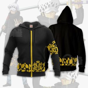 Tragafalar D Water Law Uniform One Piece Anime Hoodie Jacket VA11 10