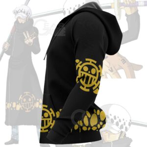 Tragafalar D Water Law Uniform One Piece Anime Hoodie Jacket VA11 13