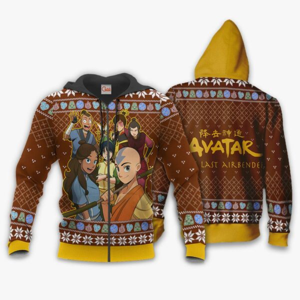 Avatar Airbender Ugly Christmas Sweater Anime Xmas Gift VA11 2