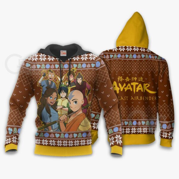 Avatar Airbender Ugly Christmas Sweater Anime Xmas Gift VA11 3