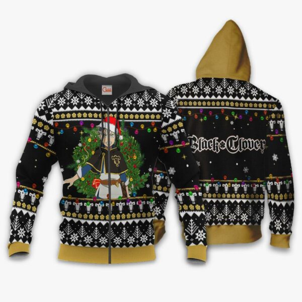 Asta Ugly Christmas Sweater Black Clover Anime Xmas Gift VA11 2