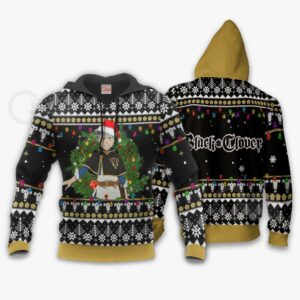 Asta Ugly Christmas Sweater Black Clover Anime Xmas Gift VA11 7