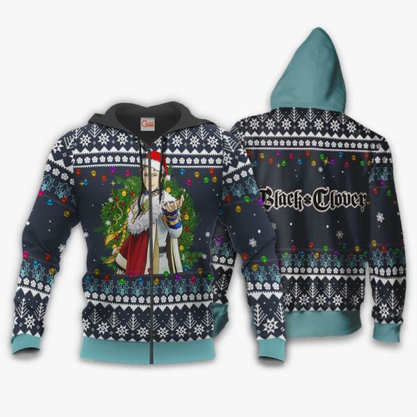 Julius Novachrono Ugly Christmas Sweater Black Clover Anime Gift VA11 2