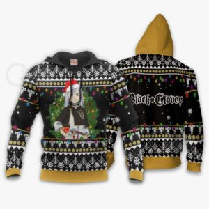 Noelle Silva Ugly Christmas Sweater Black Clover Anime Xmas Gift VA11 7