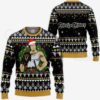 Yami Sukehiro Ugly Christmas Sweater Black Clover Anime Xmas Gift VA11 10