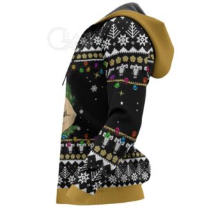 Yami Sukehiro Ugly Christmas Sweater Black Clover Anime Xmas Gift VA11 9