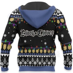 Yuno Ugly Christmas Sweater Black Clover Anime Xmas Gift VA11 8