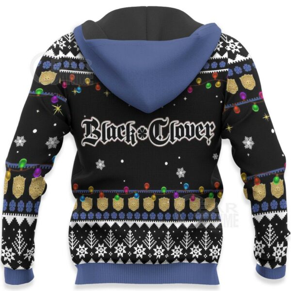 Yuno Ugly Christmas Sweater Black Clover Anime Xmas Gift VA11 4