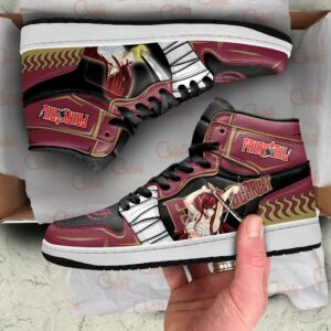 Erza Scarlet Sneakers Fairy Tail Anime Shoes MN11 7