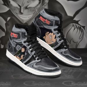 Gajeel Redfox Sneakers Fairy Tail Anime Shoes MN11 6