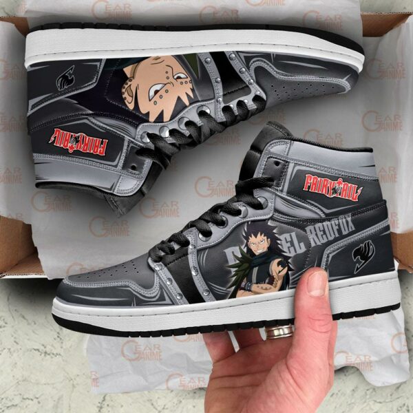 Gajeel Redfox Sneakers Fairy Tail Anime Shoes MN11 2