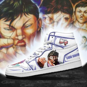 Kaoru Hanayama Sneakers Baki Custom Anime Shoes MN11 7