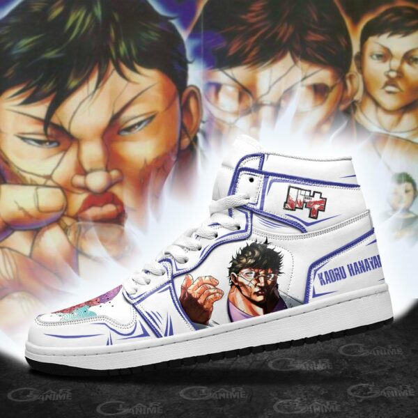 Kaoru Hanayama Sneakers Baki Custom Anime Shoes MN11 4