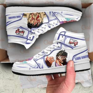 Kaoru Hanayama Sneakers Baki Custom Anime Shoes MN11 6