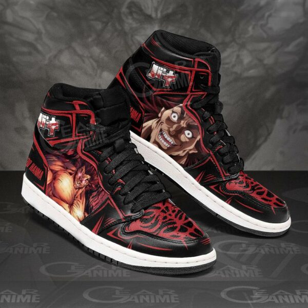 Yujiro Hanma Sneakers Baki Custom Anime Shoes MN11 2