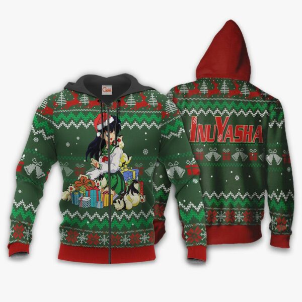 Kagome Ugly Christmas Sweater Inuyasha Anime Xmas Gift VA11 2