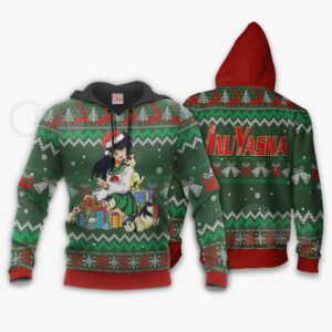 Kagome Ugly Christmas Sweater Inuyasha Anime Xmas Gift VA11 7