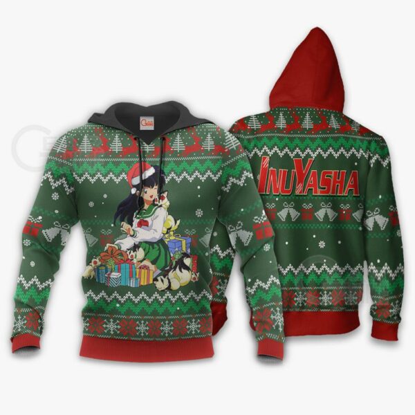 Kagome Ugly Christmas Sweater Inuyasha Anime Xmas Gift VA11 3