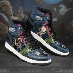 Jet Black Sneakers Cowboy Beebop Anime Shoes MN11 5