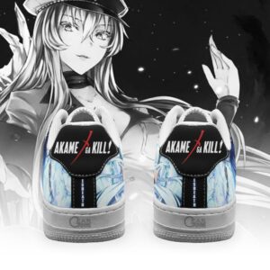 Akame Ga Kill Esdeath Shoes Custom Anime Sneakers PT11 6