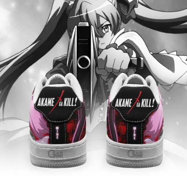 Akame Ga Kill Mine Shoes Custom Anime Sneakers PT11 3