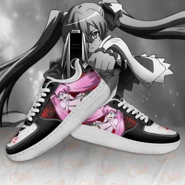 Akame Ga Kill Mine Shoes Custom Anime Sneakers PT11 4