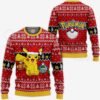 Cute Pikachu Ugly Christmas Sweater Pokemon Anime Xmas Gift 10