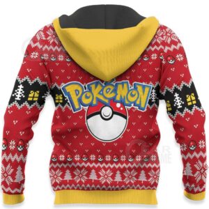 Cute Pikachu Ugly Christmas Sweater Pokemon Anime Xmas Gift 8