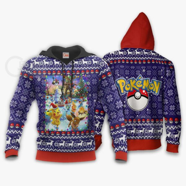 Pokemon Ugly Christmas Sweater Happy Pokemon Anime Xmas Gift VA11 3