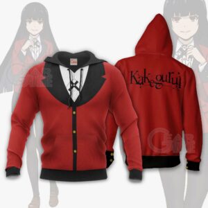 Yumeko Uniform Shirt Kakegurui Anime Hoodie Jacket VA11 10