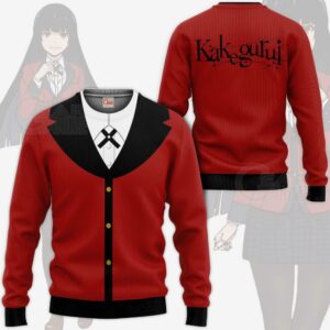 Yumeko Uniform Shirt Kakegurui Anime Hoodie Jacket VA11 8