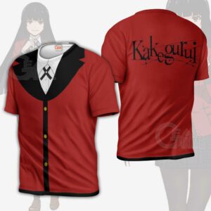 Yumeko Uniform Shirt Kakegurui Anime Hoodie Jacket VA11 9