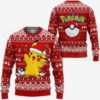 Pikachu Santa Ugly Christmas Sweater Pokemon Anime Xmas Gift 10