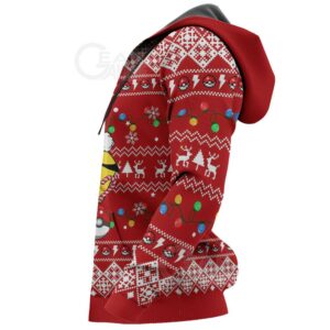 Pikachu Santa Ugly Christmas Sweater Pokemon Anime Xmas Gift 9