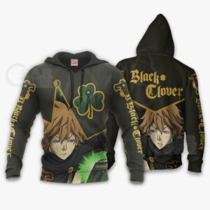 Black Bull Finral Custom Shirt Black Clover Anime Jacket VA11 10