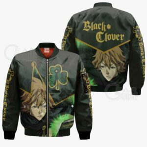 Black Bull Finral Custom Shirt Black Clover Anime Jacket VA11 11